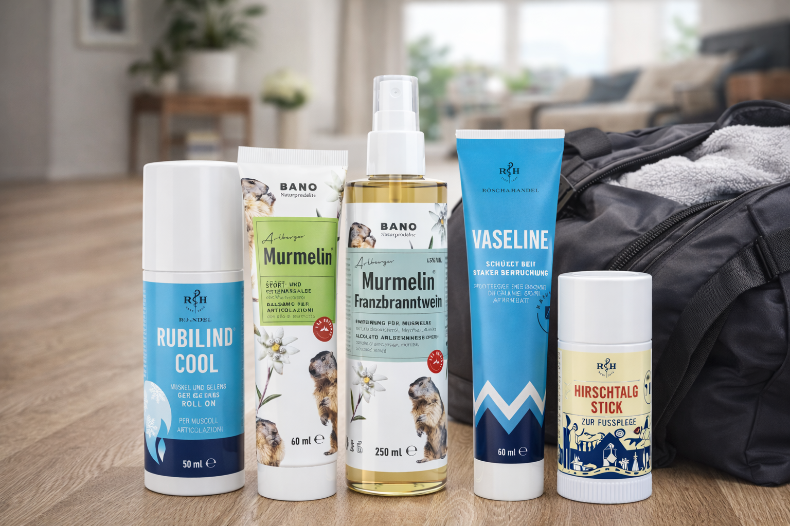 Athlete Set - Regeneration, protection, and care in one package